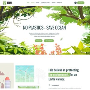 Boomi - Environment & Ecology WordPress Theme
