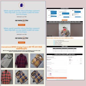 Box Check Shirt- Cartflows Landing Page