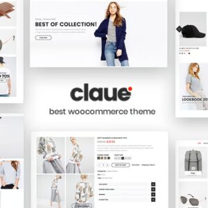 Claue - Clean, Minimal Elementor WooCommerce Them