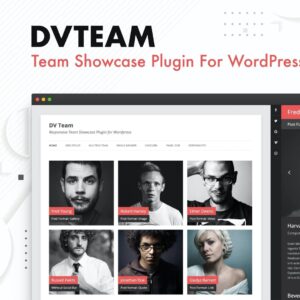 DV Team - Team Showcase Plugin For WordPress