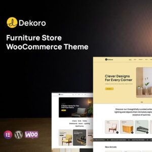 Dekoro - Furniture Store WooCommerce Theme