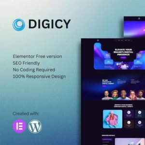 Digicy - Digital Marketing Agency Elementor Template Kit
