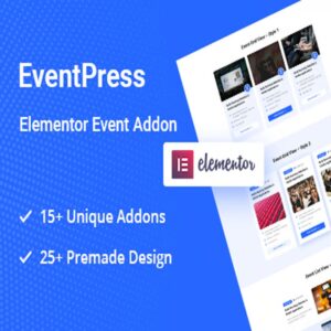 Elementor Events Addon - WordPress Events plugin
