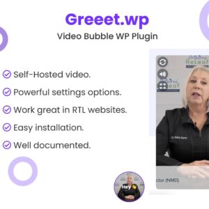Greet - Video Bubble WordPress Plugin