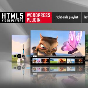 HTML5 Video Player With Playlist WordPress Plugin