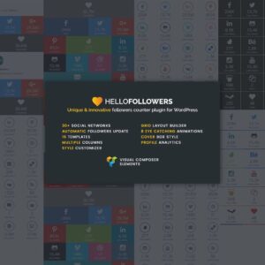 Hello Followers - Social Counter Plugin