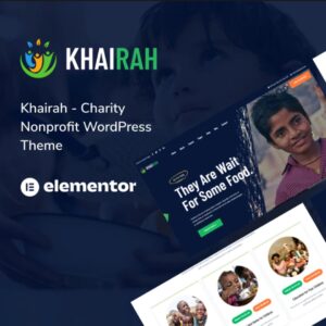 Khairah - Charity WordPress Theme