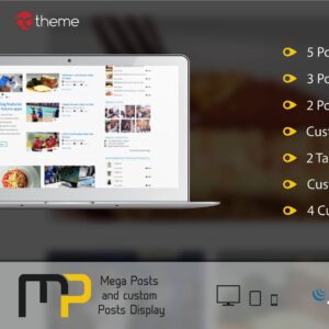 Mega Posts and Custom Posts Display WP Plugin