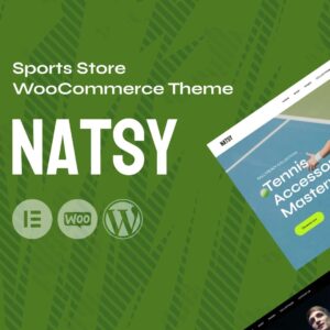 Natsy - Sports Store WooCommerce Theme