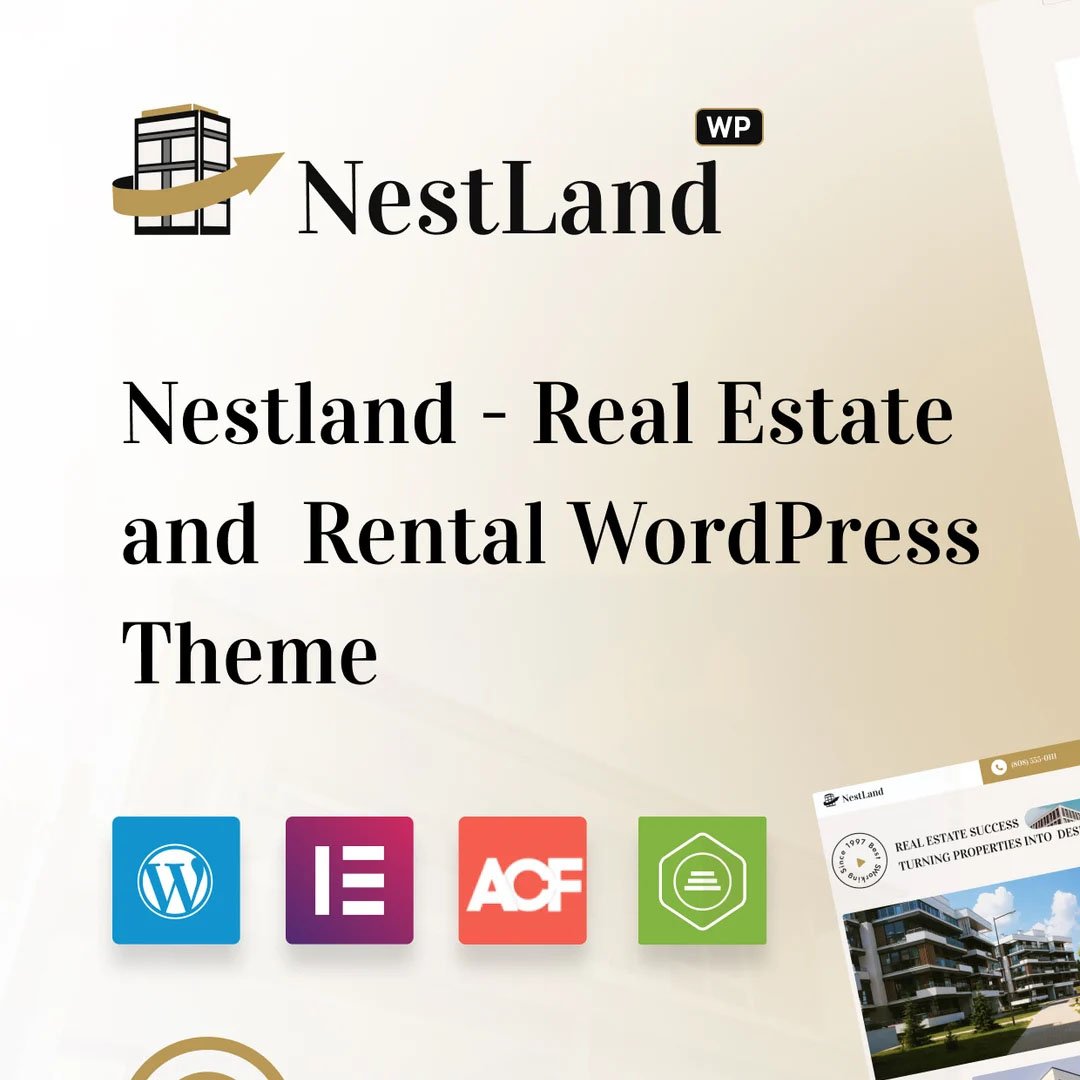 NestLand - Real Estate WordPress Theme