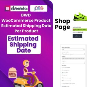 Product Estimated Shipping Date Plugin For WooComm