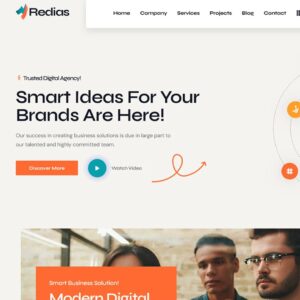 Redias - Creative Digital Agency WordPress Theme