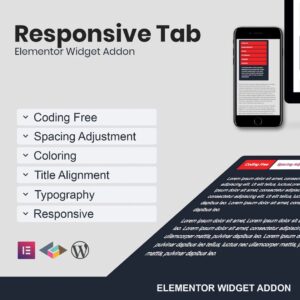 Responsive Tab Elementor Addon Plugin