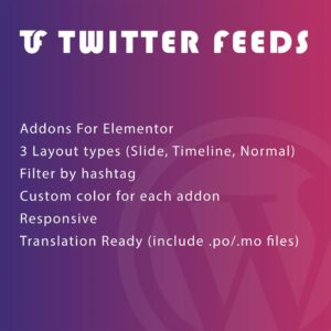 Twitter Feeds for Elementor WordPress Plugin