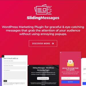 WordPress Marketing Plugin – Sliding Messages