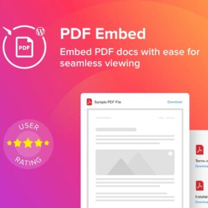 WordPress PDF Embed - Viewer Plugin