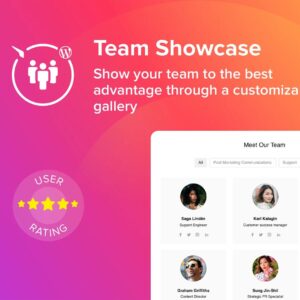 WordPress Team Showcase Plugin