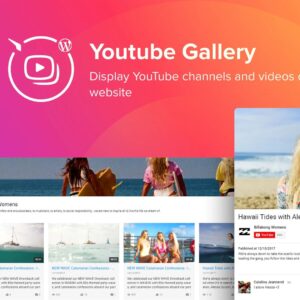 WordPress YouTube Gallery Plugin