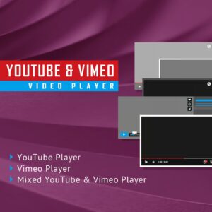Youtube Vimeo Video Player and Slider WP Plugin