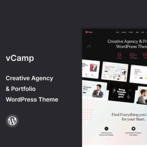 vCamp - Creative Agency WordPress Theme